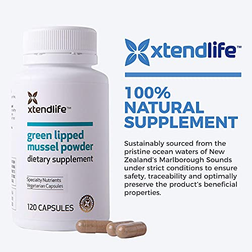 Foto 7 pulgar | Suplemento Xtend-life Green Lipped Mussel Powder 120 Cápsulas - Venta Internacional.