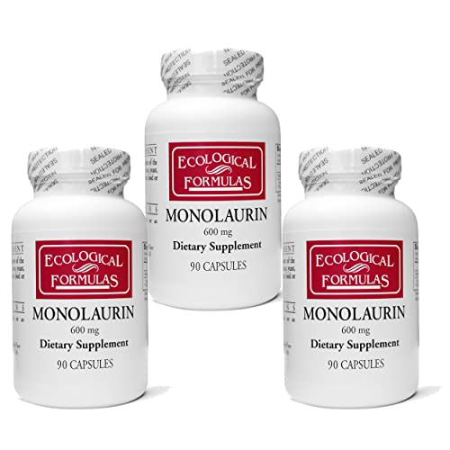 Foto 1 | Suplemento Ecological Formulas Monolaurin 600 Mg 270 Cápsulas - Venta Internacional.
