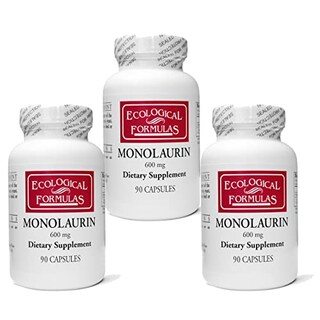 Foto 1 | Suplemento Ecological Formulas Monolaurin 600 Mg 270 Cápsulas - Venta Internacional.