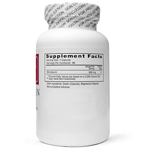 Foto 7 pulgar | Suplemento Ecological Formulas Monolaurin 600 Mg 270 Cápsulas - Venta Internacional.