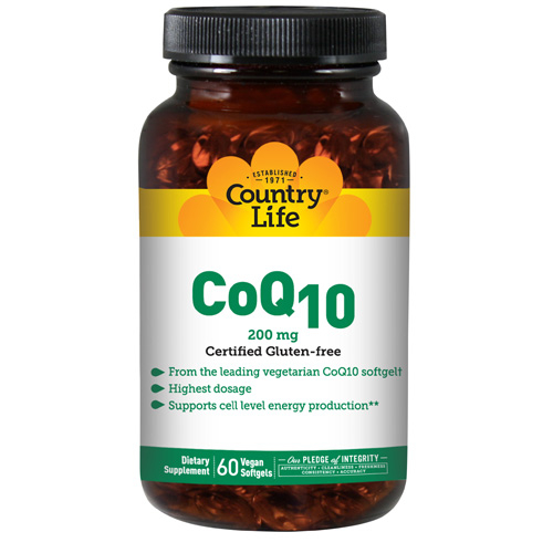 Foto 2 pulgar | Suplemento Country Life Co Q 10 200 Mg 60 Cápsulas Blandas - Venta Internacional.