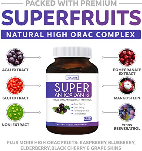 Foto 3 pulgar | Superantioxidante Harmony De Supplement Healths, 60 Cápsulas - Venta Internacional.
