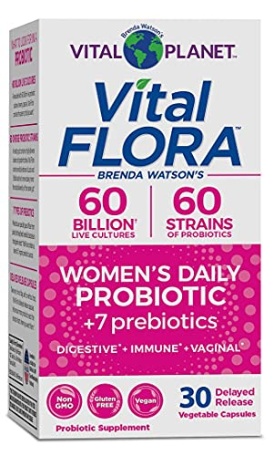 Foto 2 pulgar | Suplemento Probiótico Vital Planet Vital Flora Women 30 Cápsulas - Venta Internacional.