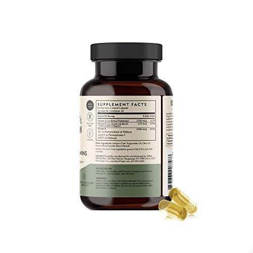 Foto 2 | Suplemento Terra Origin Adk Essential Vitaminas 60 Cápsulas - Venta Internacional.