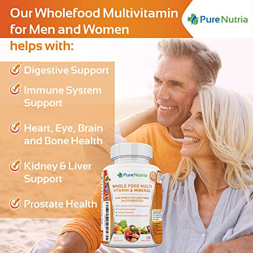 Foto 4 | Suplemento Multivitamínico Purenutria Whole Food 120 Cápsulas - Venta Internacional.