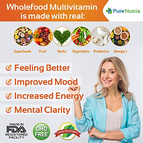 Foto 5 | Suplemento Multivitamínico Purenutria Whole Food 120 Cápsulas - Venta Internacional.