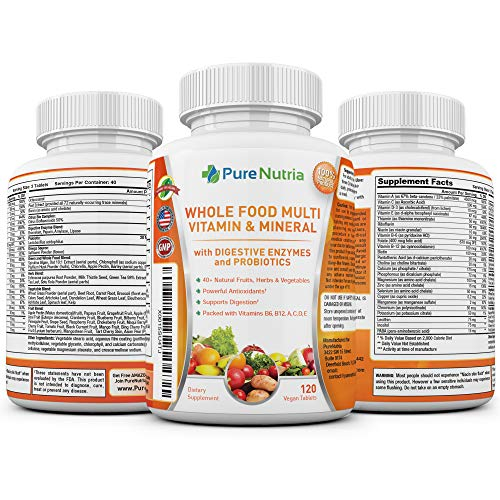 Foto 7 pulgar | Suplemento Multivitamínico Purenutria Whole Food 120 Cápsulas - Venta Internacional.