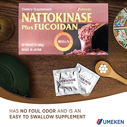Foto 4 | Suplemento Umeken Nattokinase Plus Fucoidan 2500fu, 60 Paquetes - Venta Internacional.