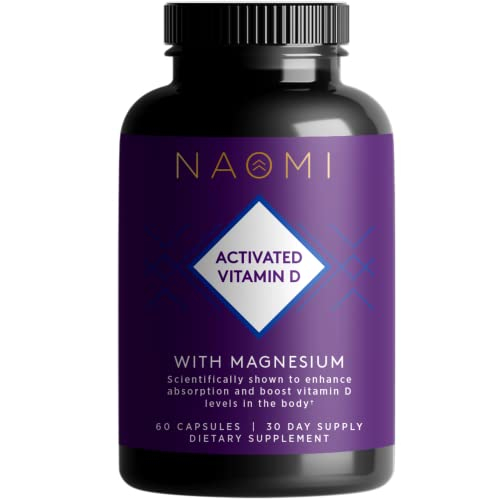 Suplemento Naomi Activated Vitamina D3 5000 Ui Con Magnesio 6 - Venta Internacional.