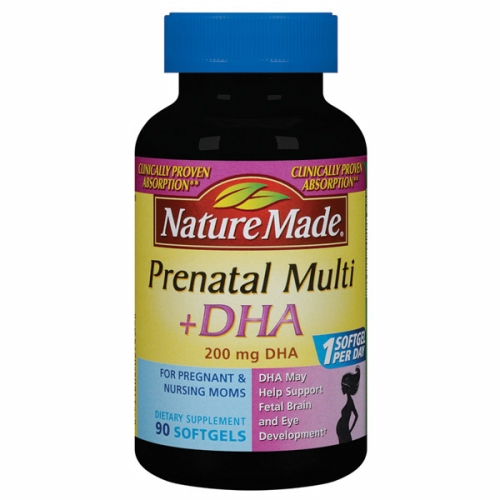Foto 2 pulgar | Suplemento Nature Made Prenatal Multi + Dha 90 Comprimidos - Venta Internacional.
