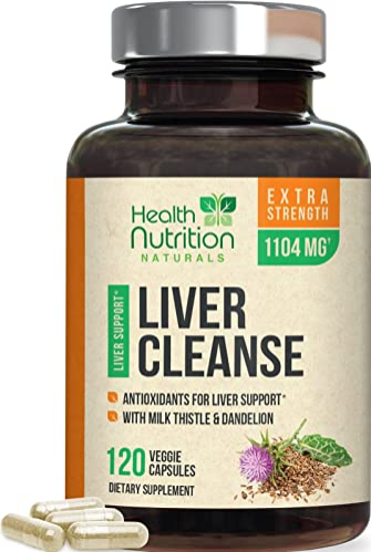 Foto 2 pulgar | Suplemento Health Nutrition Naturals Liver Cleanse 120 Cápsulas - Venta Internacional.