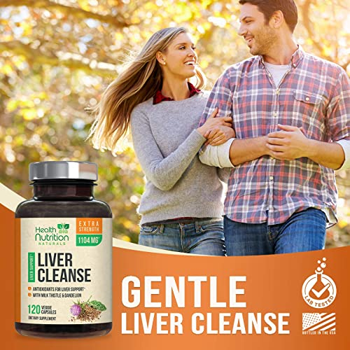 Foto 7 pulgar | Suplemento Health Nutrition Naturals Liver Cleanse 120 Cápsulas - Venta Internacional.