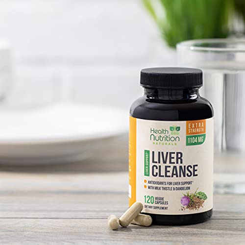 Foto 8 pulgar | Suplemento Health Nutrition Naturals Liver Cleanse 120 Cápsulas - Venta Internacional.