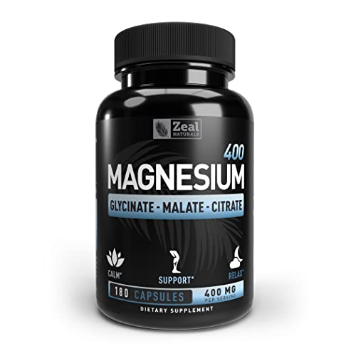 Foto 2 pulgar | Suplemento Zeal Naturals De Magnesio Quelatado 400 Mg 180 Cápsulas - Venta Internacional.
