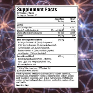 Foto 2 | Suplemento Applied Nutrition Healthy Brain All-day Focus 50c - Venta Internacional.