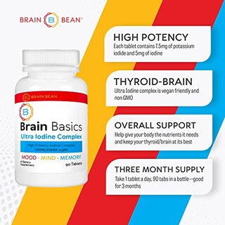 Foto 3 | Complemento Life Enhance Brain Basics Ultra Yodo Comple - Venta Internacional.