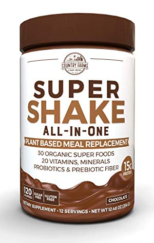 Foto 2 pulgar | Batido Sustitutivo De Comidas Country Farms, Todo En Uno, 350 Ml, Chocolate - Venta Internacional.