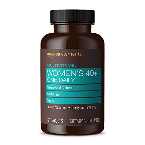 Foto 2 pulgar | Multivitamínico Amazon Elements Para Mujeres Mayores De 40 Años, Un Comprimido Diario De 65 - Venta Internacional.