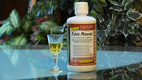 Foto 6 pulgar | Suplemento Vital Earth Minerals Fulvic Minerals, 960 Ml, Vegano - Venta Internacional.
