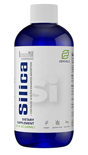 Foto 2 pulgar | Suplemento De Sílice Iónica Líquida Zemvelo, 240 Ml, Suministro Para 48 Días - Venta Internacional.