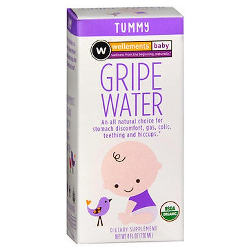 Suplemento Wellements Children's Gripe Water Para Cólicos, 120 Ml - Venta Internacional.