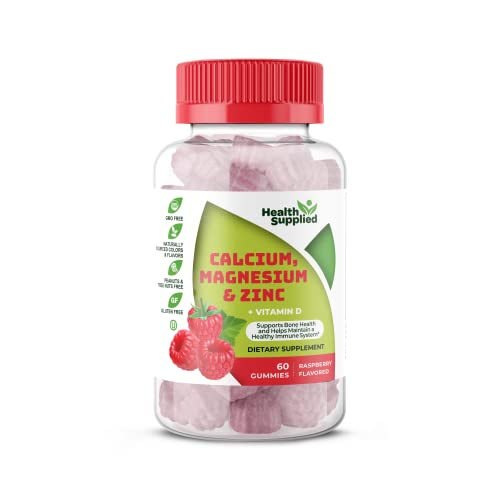 Foto 2 pulgar | Gomitas De Calcio, Magnesio Y Zinc Suministradas Por Supplement Health - Venta Internacional.