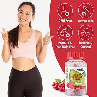 Foto 5 | Gomitas De Calcio, Magnesio Y Zinc Suministradas Por Supplement Health - Venta Internacional.