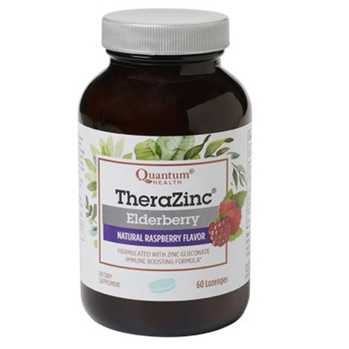 Suplemento Quantum Health, Pastillas De Zinc Y Saúco, 60 Unidades - Venta Internacional.