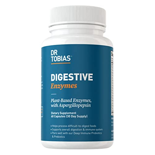 Foto 2 pulgar | Suplemento Dr. Tobias Digestive Enzymes 60 Cápsulas - Venta Internacional.