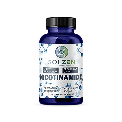 Foto 2 pulgar | Suplemento Pure Affinity B3 de Nicotinamida 500 Mg 100 Comprimidos - Venta Internacional