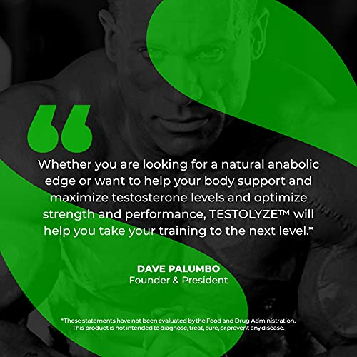 Foto 6 pulgar | Suplemento Species Nutrition Testolyze Testosterone 180 Cápsulas - Venta Internacional.