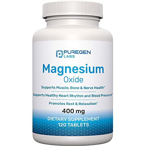 Suplemento De Magnesio P Puregen Labs 400 Mg De Alta Potencia - Venta Internacional.
