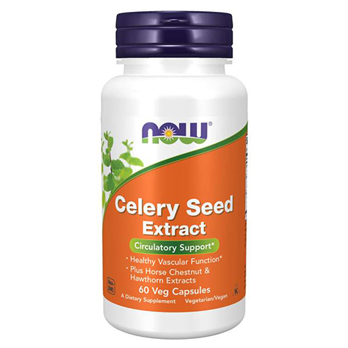 Foto 1 | Extracto De Semillas De Apio De Supplement Now Foods, 60 Cápsulas Vegetales, X2 - Venta Internacional.