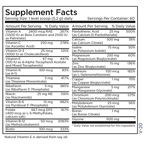 Foto 5 pulgar | Suplemento En Polvo A Base De Vitaminas Y Minerales Para El Mantenimiento Metabólico - Venta Internacional.