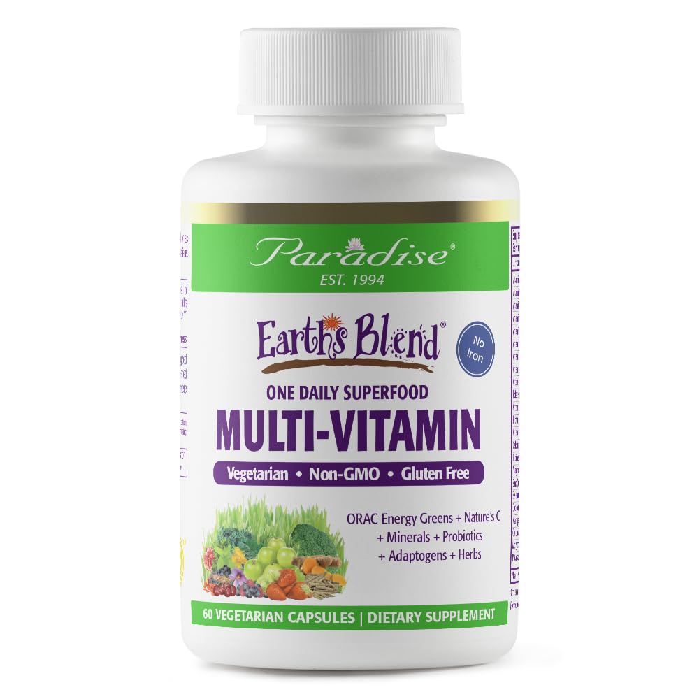 Foto 2 pulgar | Multivitamin Paradise Superfood 60 Cápsulas - Venta Internacional.