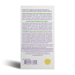 Foto 6 | Multivitamin Paradise Superfood 60 Cápsulas - Venta Internacional.