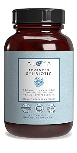 Foto 1 | Suplemento Alaya Advanced Symbiotic, 14 Mil Millones De Cfu, 60 Cápsulas - Venta Internacional.