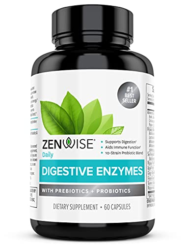Foto 2 pulgar | Suplemento Zenwise Digestive Enzymes Probiotics 60 Cápsulas - Venta Internacional.