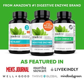 Foto 3 | Suplemento Zenwise Digestive Enzymes Probiotics 60 Cápsulas - Venta Internacional.