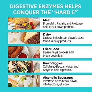 Foto 6 | Suplemento Zenwise Digestive Enzymes Probiotics 60 Cápsulas - Venta Internacional.