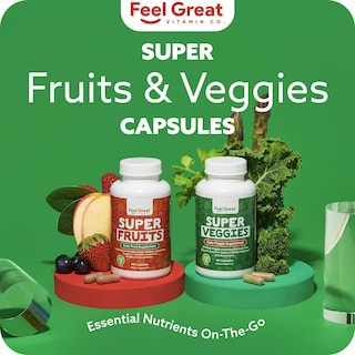 Foto 2 | Suplementos Feel Great: Más De 20 Frutas Y Verduras Super Reds - Venta Internacional.