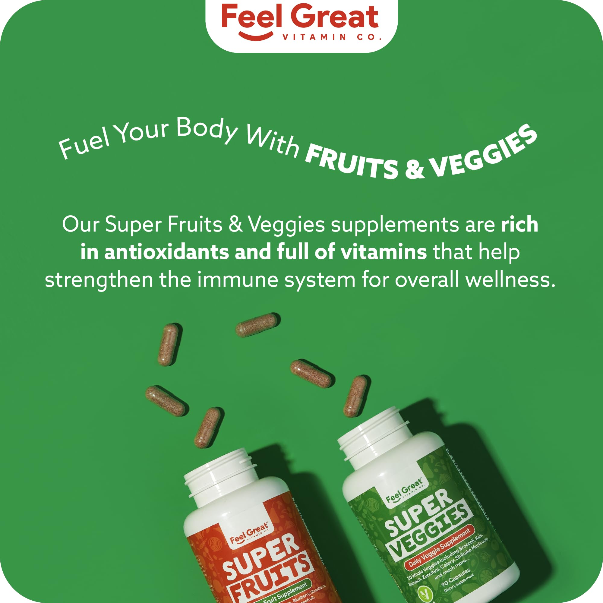 Foto 6 pulgar | Suplementos Feel Great: Más De 20 Frutas Y Verduras Super Reds - Venta Internacional.