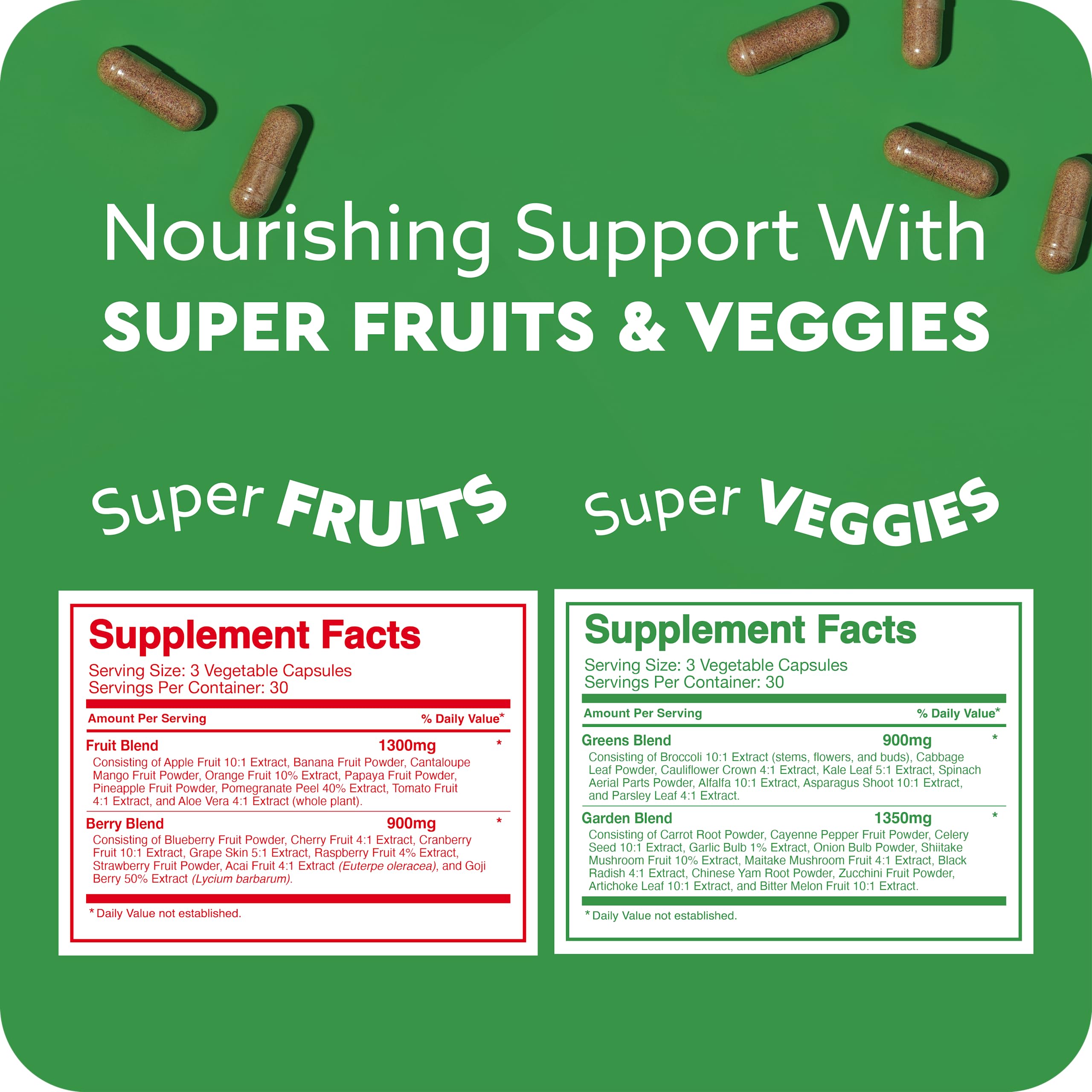 Foto 7 pulgar | Suplementos Feel Great: Más De 20 Frutas Y Verduras Super Reds - Venta Internacional.