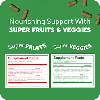 Foto 6 | Suplementos Feel Great: Más De 20 Frutas Y Verduras Super Reds - Venta Internacional.