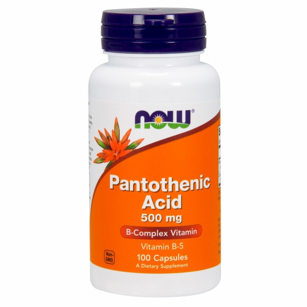 Foto 2 pulgar | Supplement Now Foods Ácido Pantoténico 100 Cápsulas (paquete De 4) - Venta Internacional.