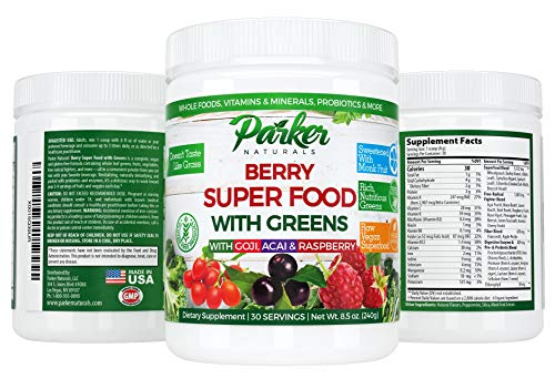 Foto 3 pulgar | Mezcla Para Batidos En Polvo Con Superalimentos Parker Naturals, 240 G - Venta Internacional.