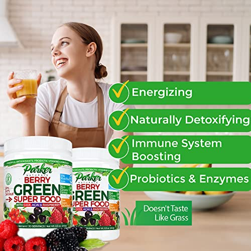 Foto 6 pulgar | Mezcla Para Batidos En Polvo Con Superalimentos Parker Naturals, 240 G - Venta Internacional.