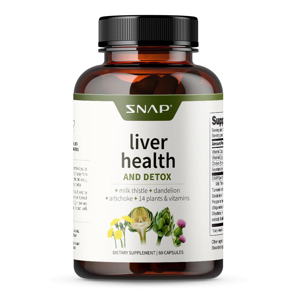 Foto 2 pulgar | Suplemento De Apoyo A La Salud Hepática Snap Supplements - Venta Internacional.