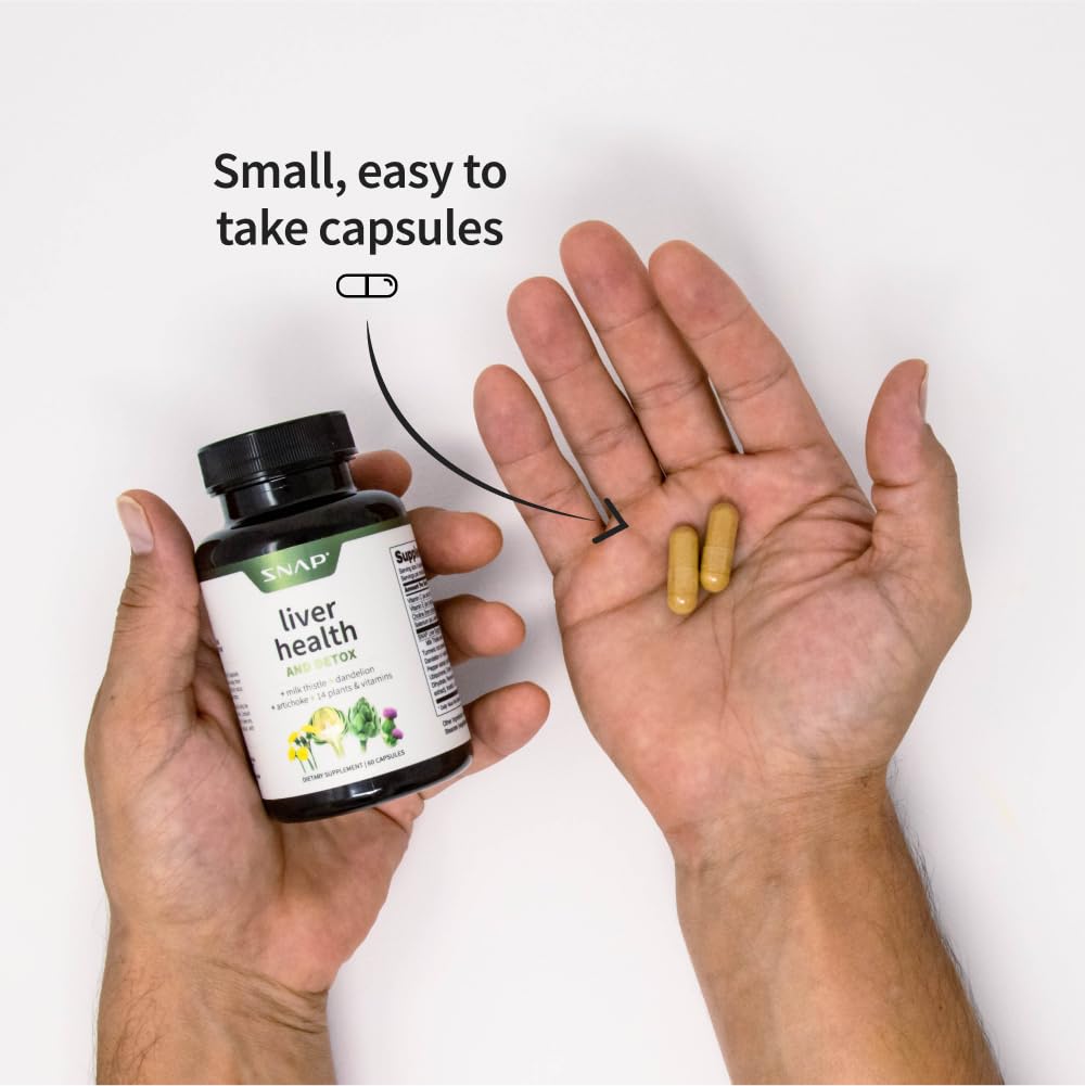 Foto 5 pulgar | Suplemento De Apoyo A La Salud Hepática Snap Supplements - Venta Internacional.