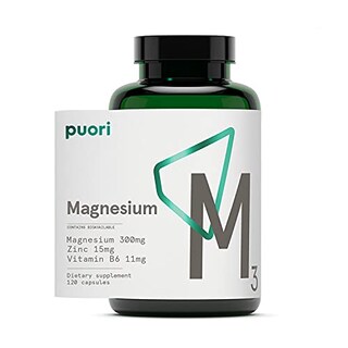Foto 1 | Suplemento Puori M3, Magnesio Y Zinc Orgánico, 300 Mg, 120 Cápsulas - Venta Internacional.